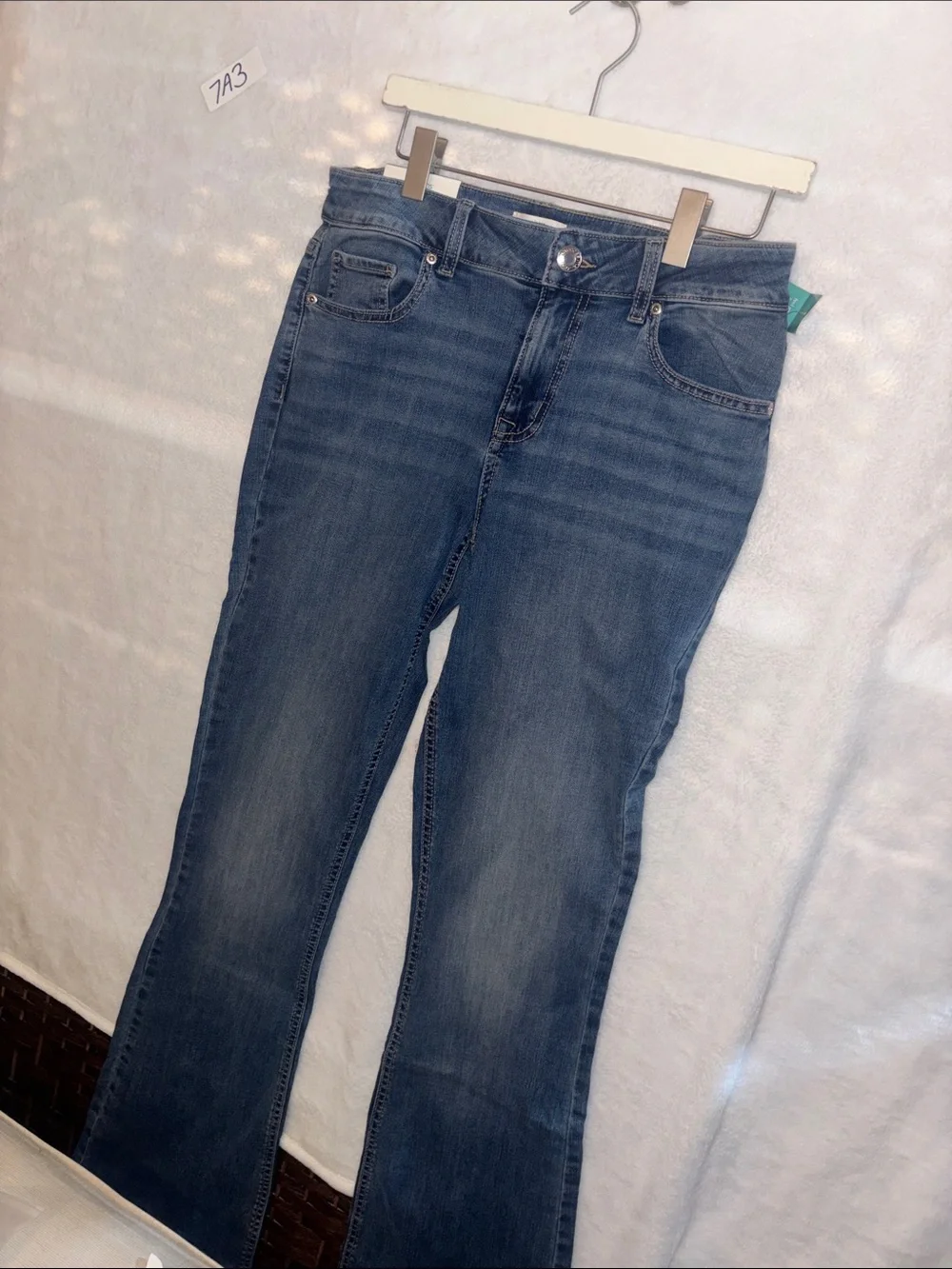 Maurice’s 10 x-long mid rise flare jeans NWT